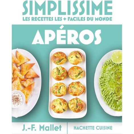Livre De Recettes Apéritif - 128 Pages - Format 19 X 24 Cm - Couverture Souple - Recettes Faciles Et Rapides