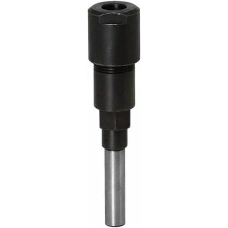 Router Collet Extension Bit De Routeur Extension De Collet Et Rognage Découpage Machine De Gravure Extender Porte-Mandrin De Travail Du Bois Fraise (8mm Shank) (1/4)