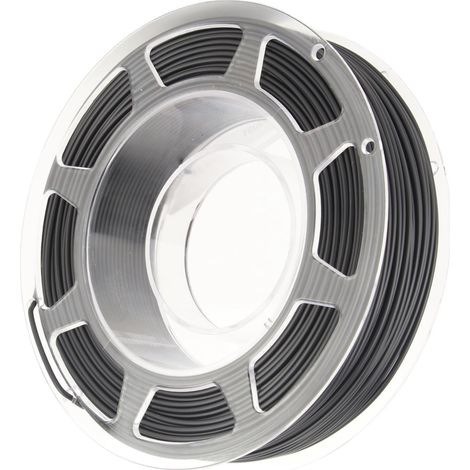 Filamento PLA+ 1,75 mm Nero, Upgrade PLA+ 2.0 Filamento per stampa 3D più forte e resistente, Precisione dimensionale 20-50 mm/s (1/5)