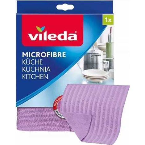 Paño de cocina de microfibra Vileda 2 en 1, 1 unidad. (1/5)