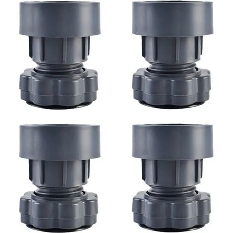 4 pièces Machine à laver Antichoc Anti Vibration Pied Pad Non Slip Rondelle Base Pied Pads 8.5 cm (1/5)