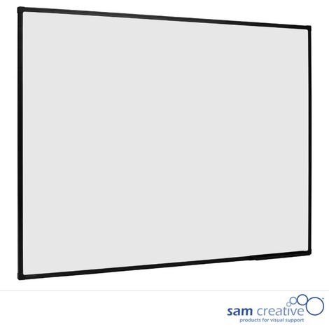 Pizarra blanca Serie Básica 45x60 cm con marco negro