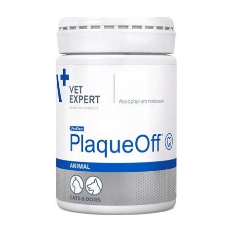 VET EXPERT Plaque Off - soutien de la santé bucco-dentaire pour chiens et chats - 20 g