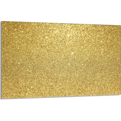 Glasschutzplatte für den Herd 80x52 Gold (1/5)