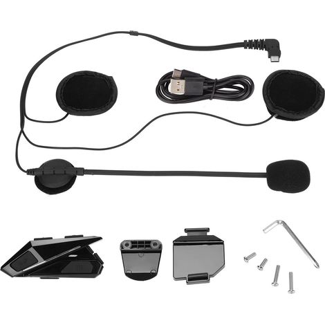 Casque Moto Bluetooth YZ06 avec Réponse Automatique et Son Stéréo Professionnel (1/5)