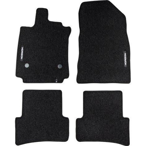 Tapis de Sol de Voiture pour Renault Clio IV 2012-2020 Velours Durable Noir 4Pcs (1/5)