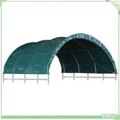 Tente pour bétail - FAFEICY - 3056433 - 3,7x3,7 m - Toile 100% PVC - Cadre acier (1/5)
