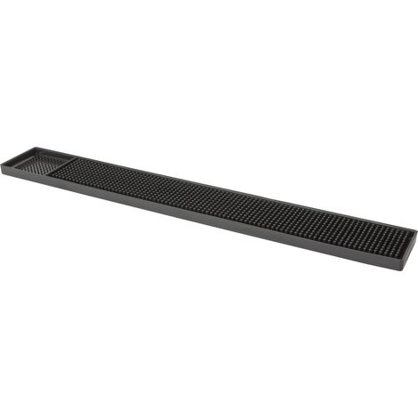 Alfombrilla de barman para vasos, de goma, 60x8cm - Hendi 597965