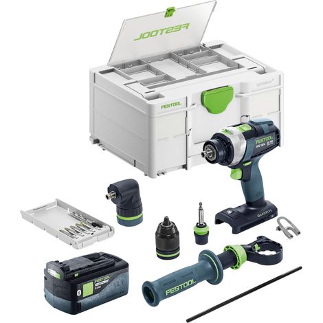 Festool TPC 18/4-Basic-Set Akku Schlagbohrschrauber 18 V 75 Nm Brushless + 1x Akku 5,0 Ah + Systainer - ohne Ladegerät