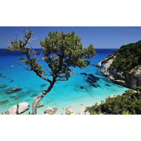 Tableau paysage goloritz bay, sardaigne italie - 80x50 cm Toile imprimée (1/5)