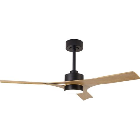 Mantra Ventilateur LED 30W avec pales THAI 35W Noir+Bois 2700K-5000K, 2400 Lm (1/3)