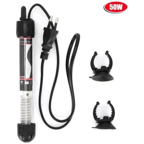 Chauffe-eau d'aquarium HX-906 - 50W - Prise UE 220-240V - ABS (1/4)