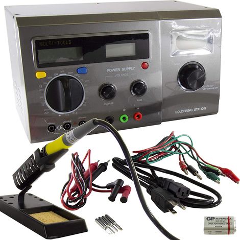Alimentazione + multimetro + saldatore Lcd Zd-8901 (1/5)