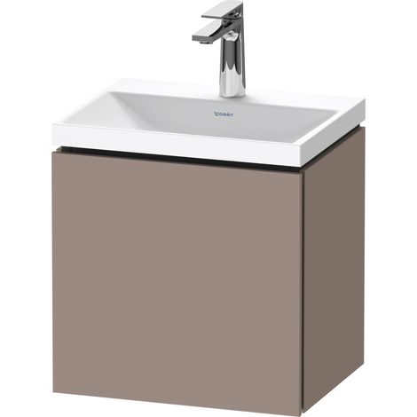 Duravit L-Cube c-shaped Ensemble suspendu, 1 porte, charnière à