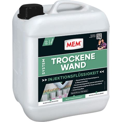 MEM Trockene Wand Injektionsflüssigkeit, 5 Ltr (1/5)