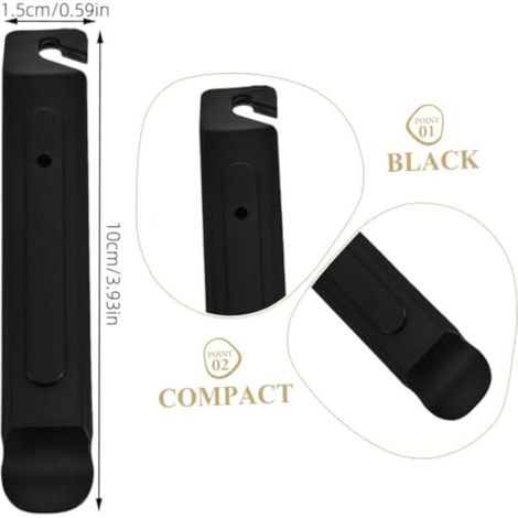 3 Pièces Démonte-Pneus Portatifs pour Vélo – Outil de Réparation de Pneus Compatible avec Jantes Classiques et VTT (1/5)
