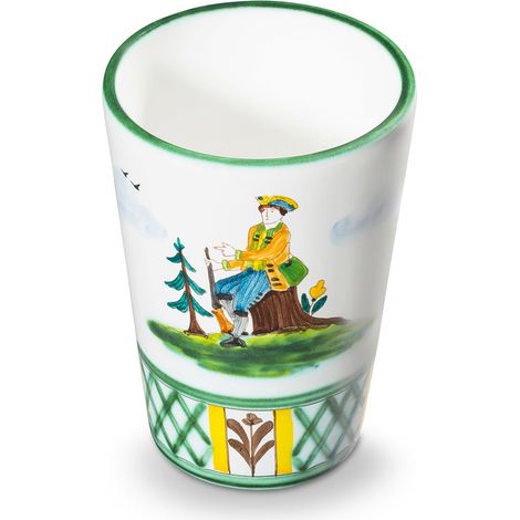 Gmundner Keramik Jagd, Gobelet (H  11cm) (1/4)