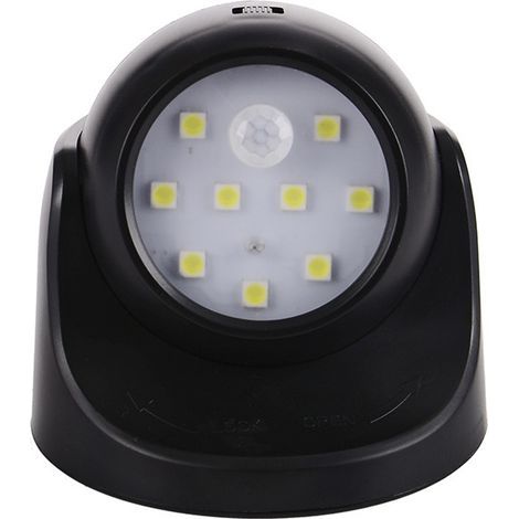 LAOA LED-Außenstrahler, Außenstrahler mit Bewegungsmelder, kabelloser LED-Fluter für den Außenbereich, 150 Lumen, abnehmbare Kugel, 360°-Drehung und -Neigung, batteriebetrieben (1/5)