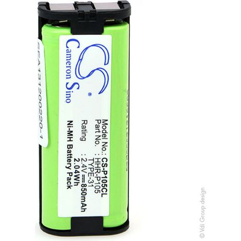 NX - Batterie téléphone 2.4V 850mAh - 86420BBTG0658001BT-1009HHR-P105HH (1/3)