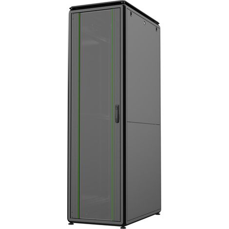 LOGON RDL42U61BL armario rack 42U Rack o bastidor independiente Negro