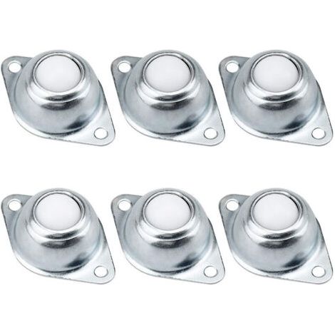 BUNTHAUS Lot de 6 Mini Roulette Transfert à Billes en Nylon Rouleaux à Billes pour Meuble (1/5)