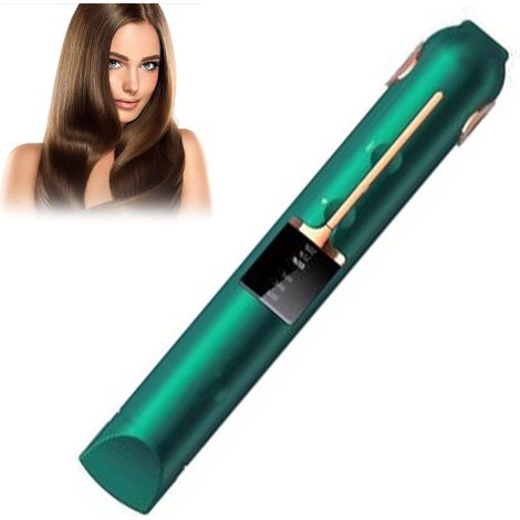 Fer À Lisser - Fer À Boucler 2-en-1 - Batterie Rechargeable Type-C - 3 Régles De Température - Pour Voyage - 1 Pièce (1/5)