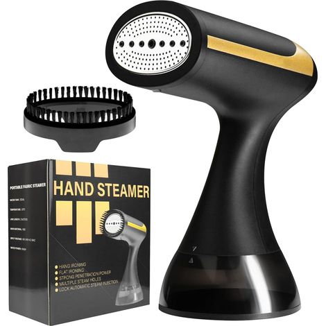 Défroisseur À Vapeur À Main,Défroisseur À Vapeur À Main Cuiseur vapeur à main 1500 W pour vêtements Défroisseurs vapeur à main pour vêtements professionnels, pour T shirts, chemises, meubles, joue (1/5)