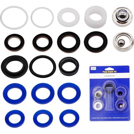 244194 Kit de réparation de pompe pour pulvérisateur de peinture sans air Graco 295 390 395 490 495 595 3400