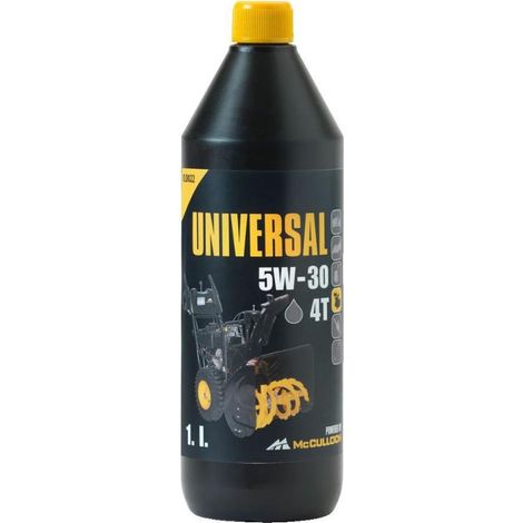 UNIVERSELLE Huile 4 temps 5W/30, 1,0 L, pour fraises à neige, OLO022