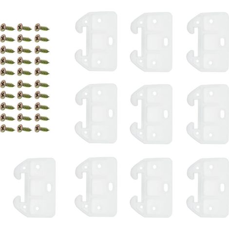 Lot de 20 loquets tiroir avec vis pour un montage rapide et (1/5)
