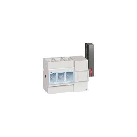 DPX IS 250 3 POLES 100A COMMANDE LATERALE DROITE DECLENCHEMENT A DISTANCE LEGRAND 026641