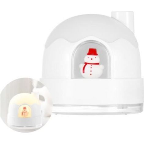 Humidificateur - USB - 12 8 Cm - Veilleuse LED - Arrêt Automatique - Pour Chambre Bebe Bureau Maison - 1 Unite (1/4)