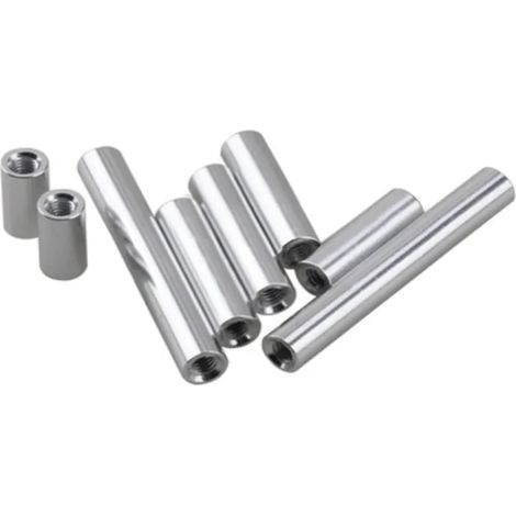 Écrou de raccordement rond en aluminium M3 M4 M5 M6, entretoises (1/5)