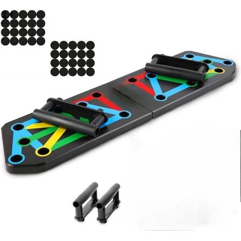 TAVOLA PUSH UP PER FLESSIONI PETTORALI SPALLE E DORSALI FITNESS E BODY BUILDING