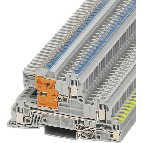 Phoenix Contact 3076028 Installationsschutzleiterklemme 5.2 mm Schrauben  Grau 1 St.