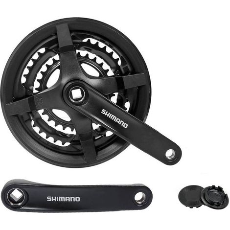 MTB Junior Kurbelgarnitur Shimano FC-TY301 42/34/24 150 mm (1/4)