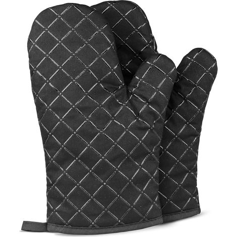 1 paire de gants ignifugés - noirs (1/5)
