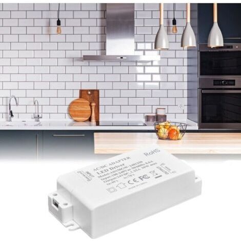 NALOOKAMIC Transformateur de lumière LED 30W DC 24V 1.25A, alimentation à tension constante AC 100‑240V, accessoires d'éclairage pour bande LED