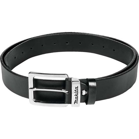 Makita Brown Medium Branded Leather Belt E-05371