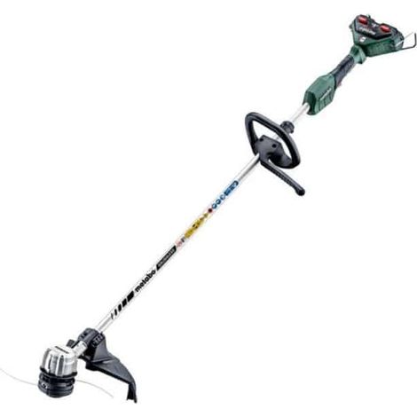 Metabo – Débroussailleuse à batterie 36V – Moteur Brushless – Diamètre de coupe 40 cm – Pour espaces sensibles au bruit – Poignée ronde