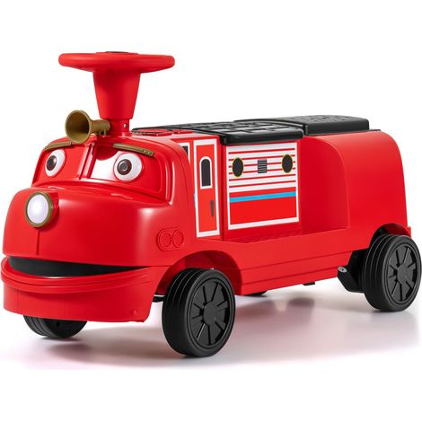 COSTWAY 12 V Macchina Elettrica per Bambini, Cavalcabile,2 Sedili (Rosso) (1/5)