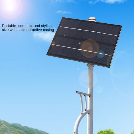 3W 9V Mini-Polykristallin-Solarpanel für DIY-Solarleuchten und Handy-Akkuladegeräte (1/5)