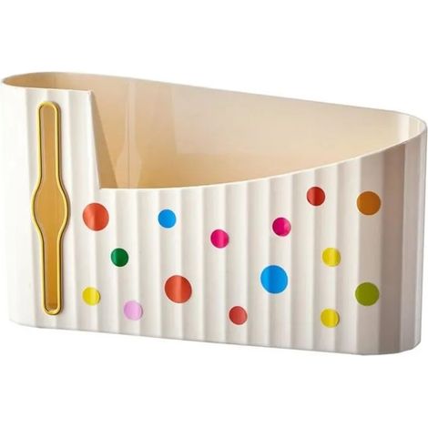 Support mural pour sacs poubelle en plastique, distributeur et boîte de rangement pour sacs d'épicerie et déchets (style 1 - Style 1 (1/5)