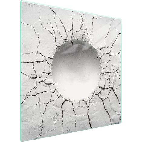 Placa protectora de vidrio para estufa 50x52 Pared (1/5)