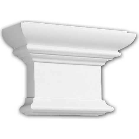 Pilaster Capital 121008 Profhome Decorative Element Doric style white