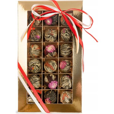 Coffret de 18 thés fleuris (1/5)
