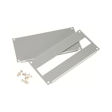 ARIA 75 plastron individuel PI20 avec ouvertures pour appareillage rail DIN 4TBA831803C0100 ABB 831803