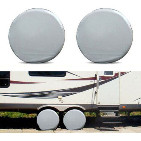 Set mit 4 Reifenschonern für Wohnmobile – 80 cm Durchmesser, passend für Anhänger, Wohnmobile, Pkw, Lkw und Campingbusse
