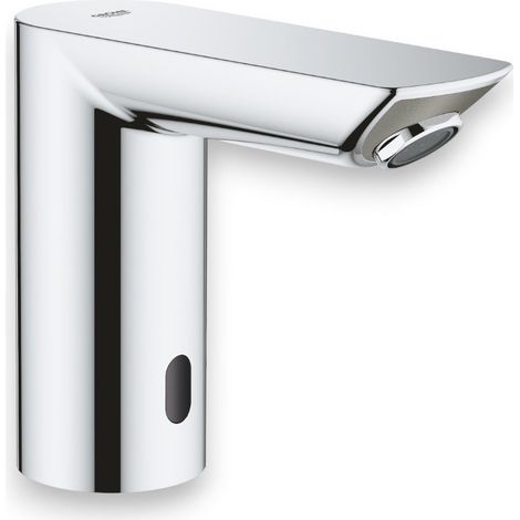Rubinetto intelligente a fotocellula per lavabo bagno con batteria esterna 6V Bau Cosmopolitan E Grohe (1/5)