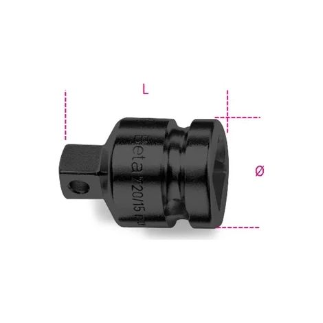 Raccord pour douille de machine 1.1/2 beta 730/15 - 105